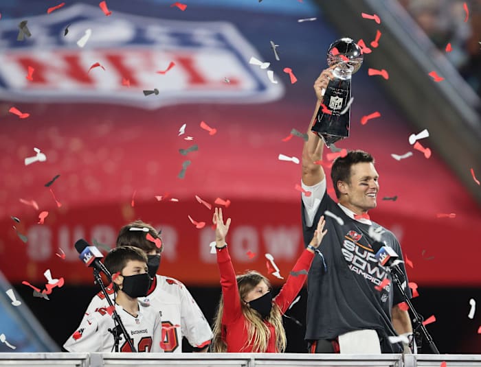 Tom Brady, Bucs, Super Bowl